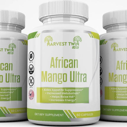 Harvest Twin African Mango Ultra Weight Loss Supplement | 60 caps