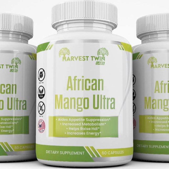 Harvest Twin African Mango Ultra Weight Loss Supplement | 60 caps