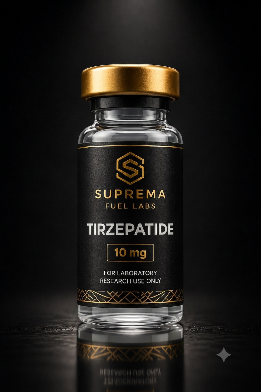 Tirzepatide 10 mg (99% Purity)| Research Purposes only